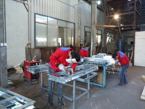 The welding workshop